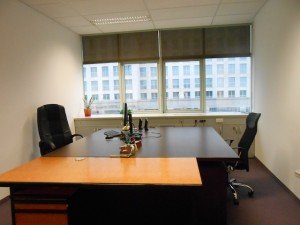 Poslovna stavba Brinje stoji za Bežigradom ob Dunajski cesti.