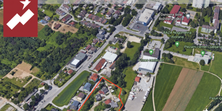 zazidljivo zemljišče v Ljubljani